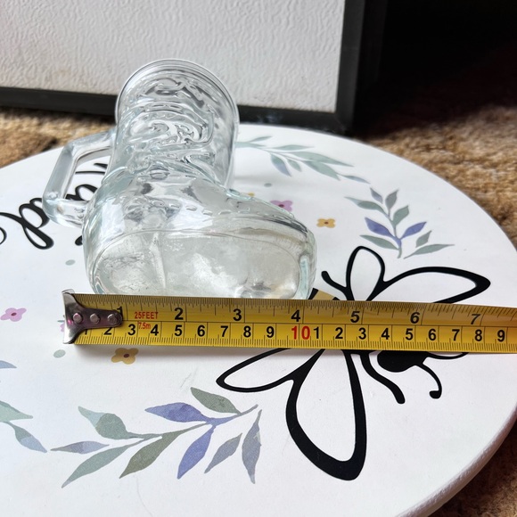 Anchor Hocking Glass Cowboy Boot Mug. - Picture 7 of 17